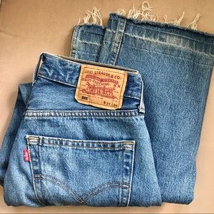 Vintage Levi’s jeans 501 31x34, modern 28, 27